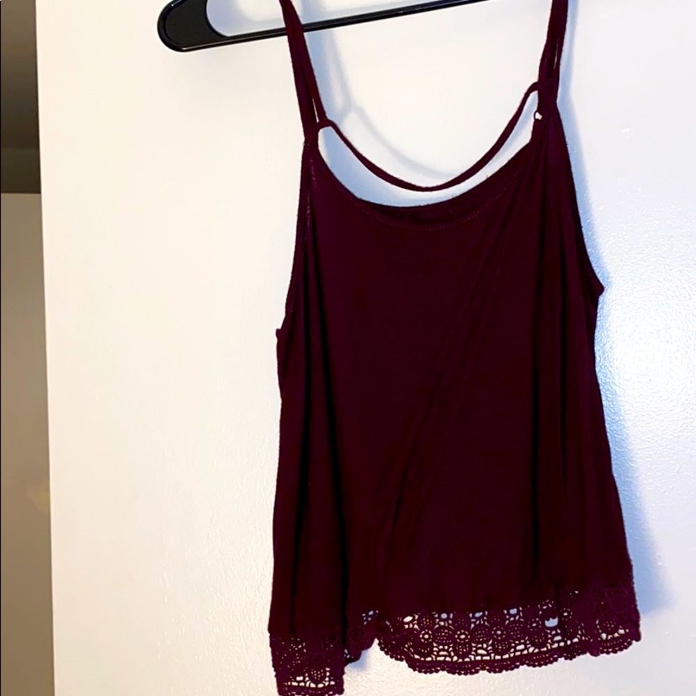 Maroon Tank Top